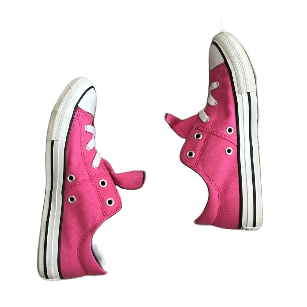 Hot Pink Converse - Maddie Slip
